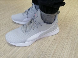 Чоловічі кросівки для бігу Puma Flyer Runner 19225709 44 (9.5UK) 28.5 см Black-White (4060979463318)