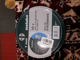 Отрезной диск Metabo Promotion 125x1.0x22.2 мм Inox TF 41 10 шт (616359000) фото от покупателей 5