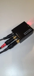 Аудио конвертер декодер цифрового звука переходник адаптер spdif toslink optical coaxial в аналоговый 2.0 RCA analog AUX ЦАП AY18 EU Plug фото от покупателей 5