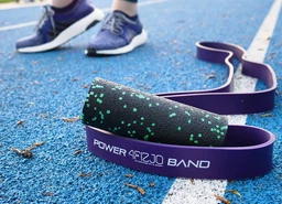 Масажний ролик 4FIZJO Mini Foam Roller 15 x 5.3 см (валик, роллер) Black/Blue (P-5907222931943)