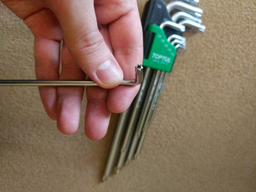 Набор ключей Torx супердлинных с отверстием Toptul T10-T50 9 предметов (GAAL0915)