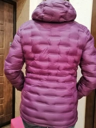 Куртка демисезонная короткая с капюшоном женская Alpine Crown ACJ-190708-003 38 Фиолетовая (2117467532192) фото от покупателей 10