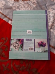 Книга канцелярська Buromax Romantic A4 у клітинку 96 аркушів Синя (BM.2400-302) фото від покупців 2