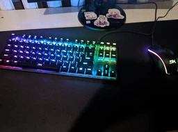 Клавиатура проводная HyperX Alloy Origins Core HX Red USB (HX-KB7RDX-RU/4P5P3AX) фото от покупателей 11