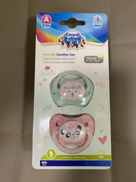 Пустышка силиконовая анатомическая (0-6 мес) розовая Canpol Babies Exotic Animals 2 шт (5903407239200)