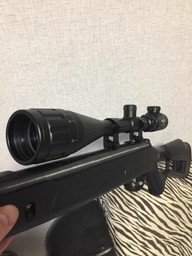 Чохол для гвинтівки з оптикою довжиною до 130 см синтетика чорний Год-1 130 фото від покупців 1