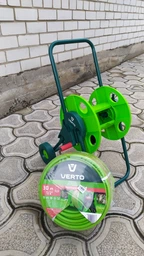 Шланг садовий Verto Professional, 1/2", 20м, 3 кулі, до 25бар, -10…+45°C фото від покупців 17