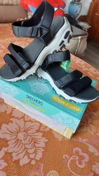 Жіночі сандалі Skechers D`Lites Fresh Catch Black/White 39,5 Чорний 31514-BLK