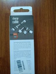 Кабель ColorWay USB - 3в1 (Lightning+MicroUSB+Type-C) Magnetic Rotation 540° 2.4А 1 м Black (CW-CBUU037-BK) фото от покупателей 1
