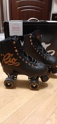 Ролики квади Rio Roller Rose розмір 39.5 Black (rk7814) фото від покупців 3