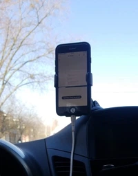 Автодержатель Baseus Osculum Type Gravity Car Mount Black (SUYL-XP01) фото от покупателей 5
