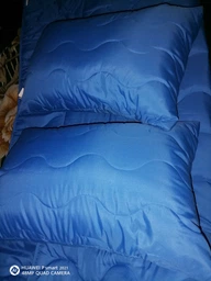 Набор антиаллергенный MirSon EcoSilk Супер Теплый №1662 Eco Light Blue (одеяло + подушки 50х70 среднии) (2200002654975) фото от покупателей 7