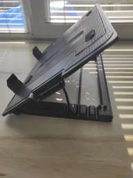 Підставка для ноутбука Gembird NBS-1F17T-01 чорного кольору фото від покупців 3
