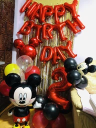 Повітряні кулі "Happy Birthday" висота - 40 см, набір - 13 шт., колір - срібло фото від покупців 1