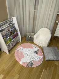 Полка для книг по методике Монтессори Infancy Зигзаг Серый
