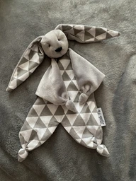 Іграшка комфортер Little Panda Зайчик скандинавські горбки 30 см (2100-14) фото від покупців 2