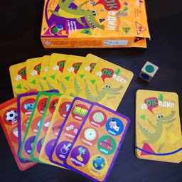 Игра настольная Danko Toys детская викторина Крокодил (укр.) (CROC-01-01U)