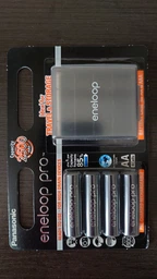 Аккумулятор Panasonic Eneloop Pro AA 2500 mAh 4BP+Case (BK-3HCDEC4CP) фото от покупателей 15
