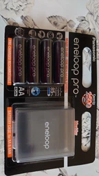 Аккумулятор Panasonic Eneloop Pro AA 2500 mAh 4BP+Case (BK-3HCDEC4CP) фото от покупателей 16
