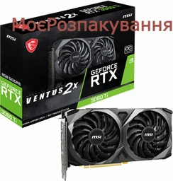 Видеокарта MSI GeForce RTX 3060 Ti VENTUS 2X 8G OCV1 LHR