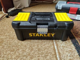 Ящик инструментальный Stanley Essential TB пластиковый с металлическим замком 32x18.8x13.2 см (STST1-75515) фото от покупателей 1