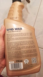 Швидкий віск для кузова K2 Spid Wax K087M1 770 мл — поліроль-спрей для блиску та захисту авто, гідрофобний ефект, без розводів фото від покупців 13