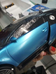 Машинка Трансформер Bugatti Robot Car Червона фото від покупців 2