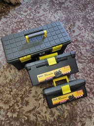 Комплект ящіків для інструменту з металевими замками Mastertool 79-2038/2039/3052 3 шт (79-2001)