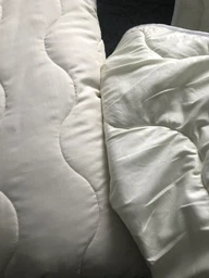 Набор антиаллергенный MirSon EcoSilk Супер Теплый №1662 Eco Light Krem (одеяло + подушки 50х70 среднии) (2200002655217) фото от покупателей 4