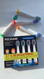Насадки для зубної щітки Pecham White (0290119080806) фото от покупателей 4