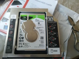 Карман-переходник 9.5 мм для установки второго жесткого диска 2.5" SSD/HDD SATA 3.0 в отсек DVD (optibay caddy) фото от покупателей 19