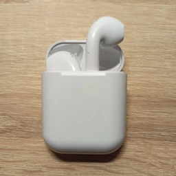 Бездротові сенсорні Bluetooth 5.0 навушники в кейсі TWS i12 inPods Dark blue
