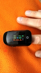 Электронный пульсоксиметр на палец JETIX Pulse A2 Oximeter Черный + батарейки в комплекте (Гарантия 12 месяцев) фото от покупателей 3