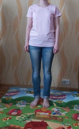 Футболка бавовняна жіноча Fruit of the loom Valueweight Ladies 0613720РЕ M Фиолетовая (5000000005505) фото від покупців 8
