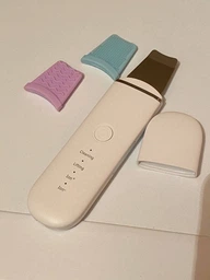 Ультразвуковой скрабер для лица уз Brillix и успокаивающая крио маска после чистки nanocode комплексный уход глубокий пилинг косметологический прибор для чистки омоложения кожи лифтинга фонофореза портативный скраберы для микромассажа скин фото от покупателей 10