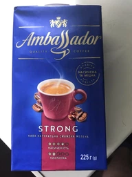 Кава мелена Ambassador Strong 225г фото від покупців 3