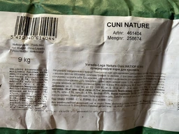 Versele-laga nature cuni верселе-лага натюр куні суперпреміум беззерновий корм для кроликів, 9 кг