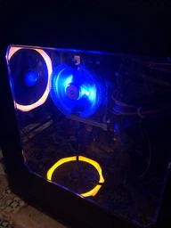 Вентилятор Vinga LED fan-01 Blue