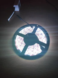 LED лента светодиодная RGB 5050 (300LED) с блоком питания и пультом комплект 5 метров защита IP68 фото от покупателей 3