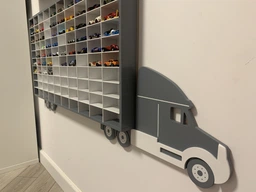 Полочка-гараж "Американец на 100 Hot Wheels" серая (hw100-v-grey) фото от покупателей 1