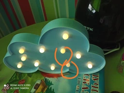 Декоративний LED-світильник-нічник Хмарка 30 см UFT Funny Lamp Cloud на батарейках (uftfunnylampcloud) фото від покупців 4