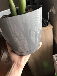 Горщик для квітів FormPlastic Toscana Krugla-17 3 л помаранчевий Form-Plastic фото від покупців 10