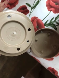 Горшок для цветов Toscana Krugla-17 3 л оранжевый Form-Plastic