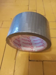 Клейкая армированная лента Optima Duct tape 48 мм x 20 м Серая (O45356) фото от покупателей 2