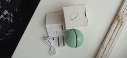Іграшка для кішки USB smart м'яч-кулька з хаотичним рухом і випромінюваної червоною крапкою Червоний фото від покупців 1