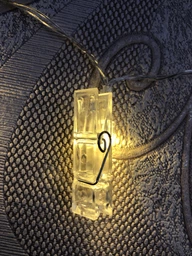 Гірлянда ColorWay Світлодіодна з прищіпками для фото 20 LED/3M USB (CW-LCP-20L30BU) фото від покупців 4