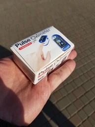 Электронный пульсоксиметр на палец JETIX Pulse Oximeter Blue + батарейки в комплекте (Гарантия 12 месяцев) фото от покупателей 6