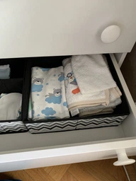 Короб складной Handy Home Zigzag с пластиковым органайзером 30х30х10 см (ZSH-06) фото от покупателей 3