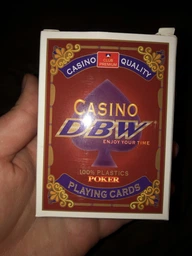 Карти гральні покерні пластикові Duke Casino DBW 54 карти 87х62 мм (DN30765)