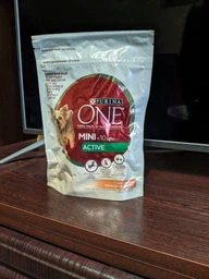 Сухий корм Purina One Mini/Small Active для дорослих собак дрібних порід з підвищеною активністю з куркою та рисом 1.5 кг (8445290348265) фото от покупателей 14